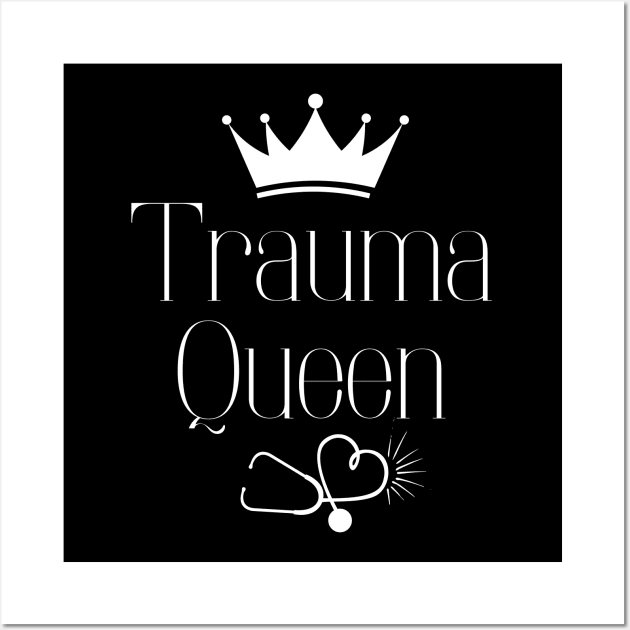 Trauma Queen Wall Art by KiyoMi